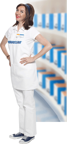 DIY Flo from Progressive Insurance Costume